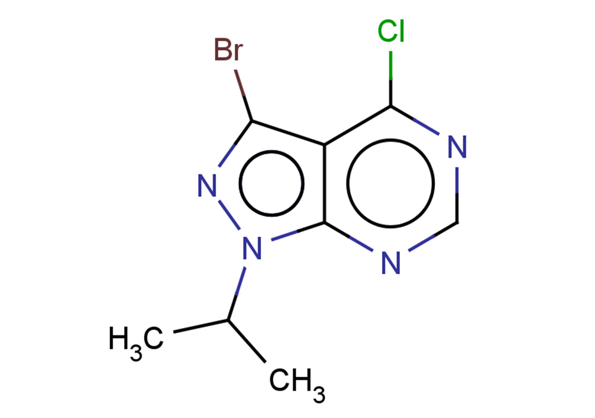 3-bromo-4-chloro-1-(propan-2-yl)-1H-pyrazolo[3,4-d]pyrimidine