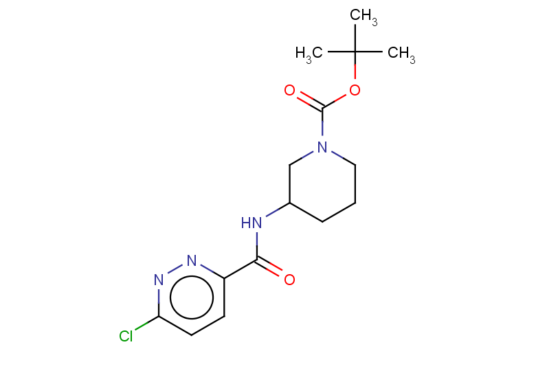 tert-butyl 3-(6-chloropyridazine-3-amido)piperidine-1-carboxylate