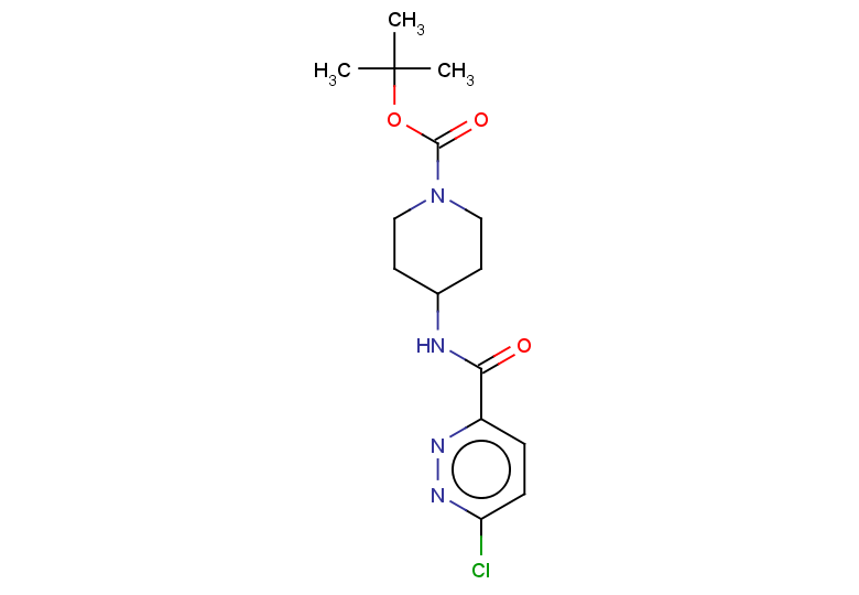 tert-butyl 4-(6-chloropyridazine-3-amido)piperidine-1-carboxylate
