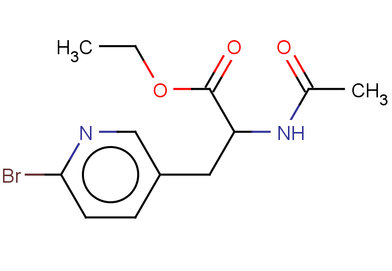 ethyl 3-(6-bromopyridin-3-yl)-2-acetamidopropanoate