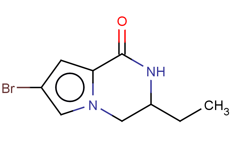 7-bromo-3-ethyl-1H,2H,3H,4H-pyrrolo[1,2-a]pyrazin-1-one