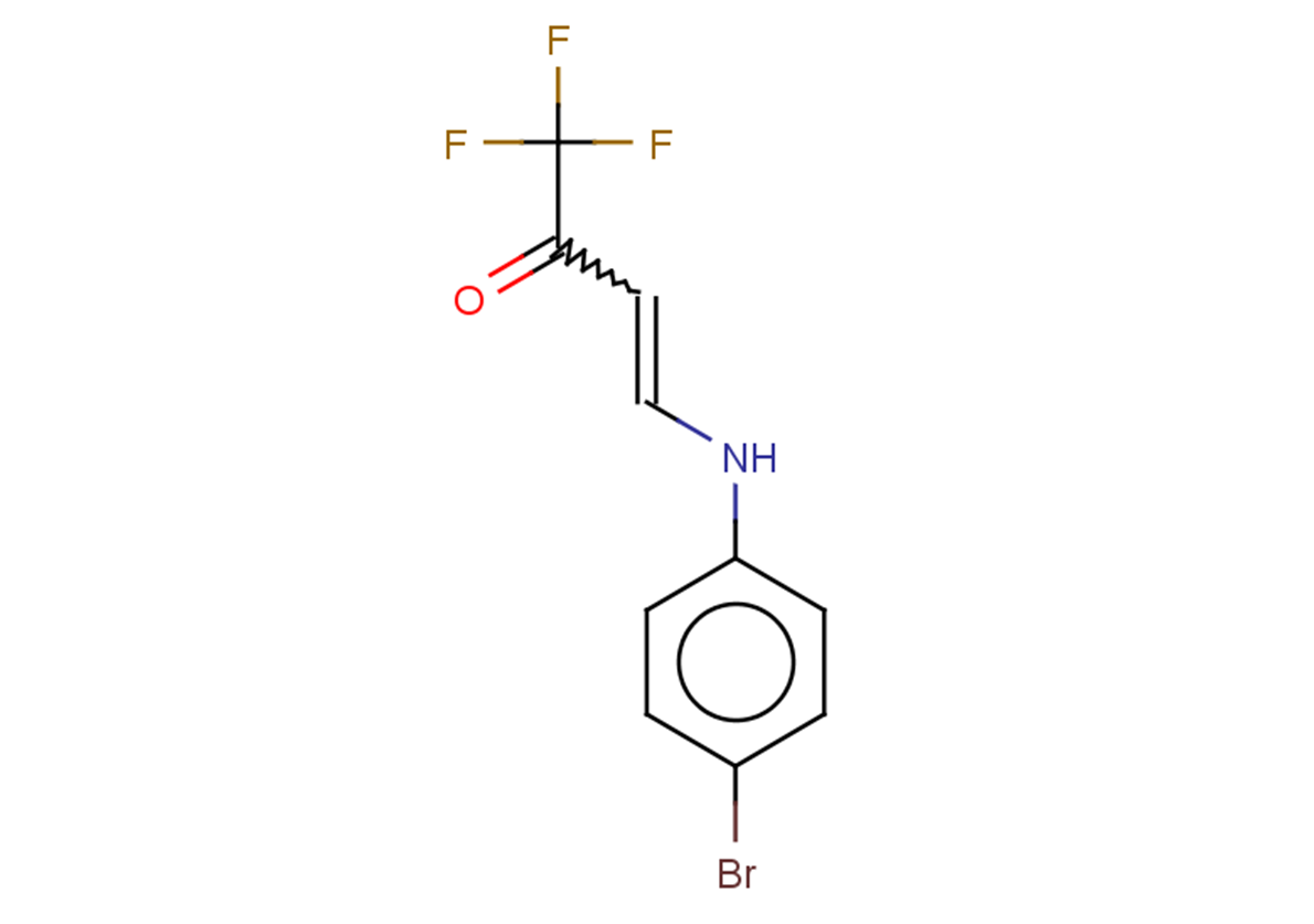 4-[(4-bromophenyl)amino]-1,1,1-trifluorobut-3-en-2-one
