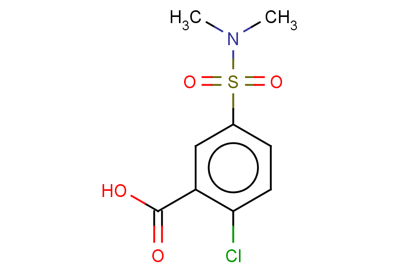 2-chloro-5-(dimethylsulfamoyl)benzoic acid