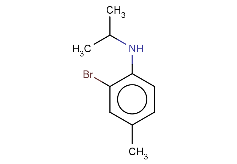 2-bromo-4-methyl-N-(propan-2-yl)aniline