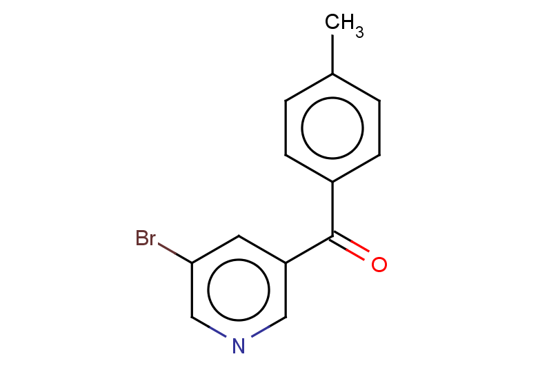 3-bromo-5-(4-methylbenzoyl)pyridine