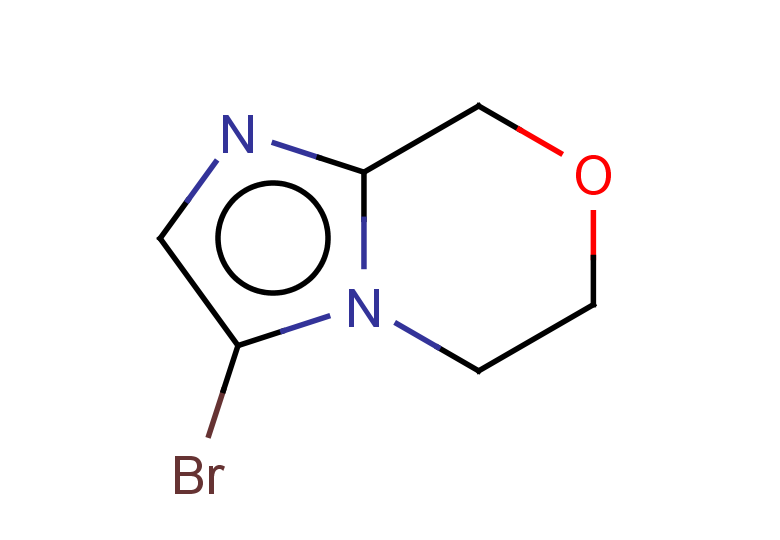 3-bromo-5H,6H,8H-imidazo[2,1-c][1,4]oxazine