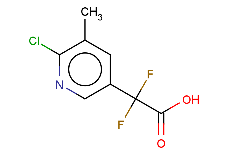 2-(6-chloro-5-methylpyridin-3-yl)-2,2-difluoroacetic acid