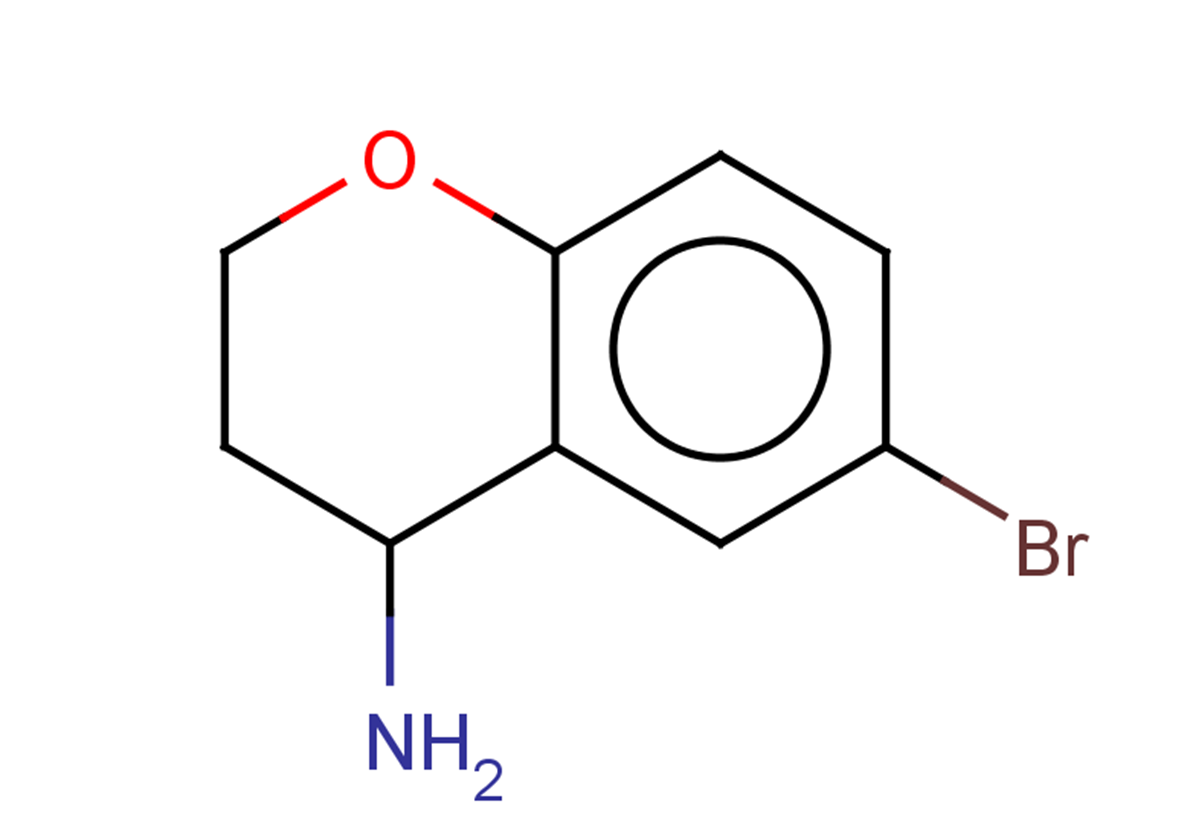 6-bromo-3,4-dihydro-2H-1-benzopyran-4-amine