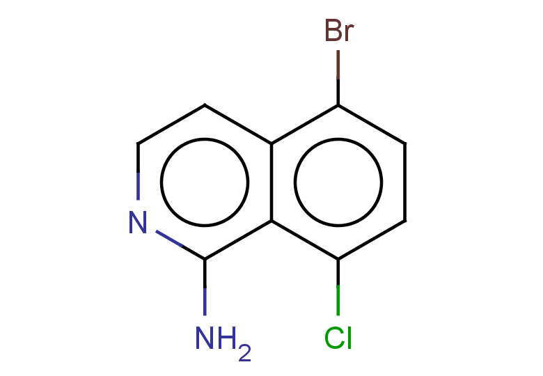5-bromo-8-chloroisoquinolin-1-amine
