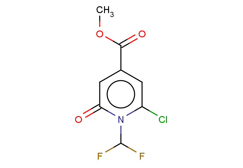 methyl 6-chloro-1-(difluoromethyl)-2-oxo-1,2-dihydropyridine-4-carboxylate