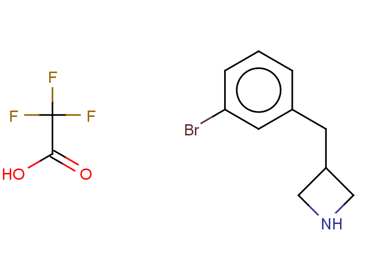 3-[(3-bromophenyl)methyl]azetidine, trifluoroacetic acid