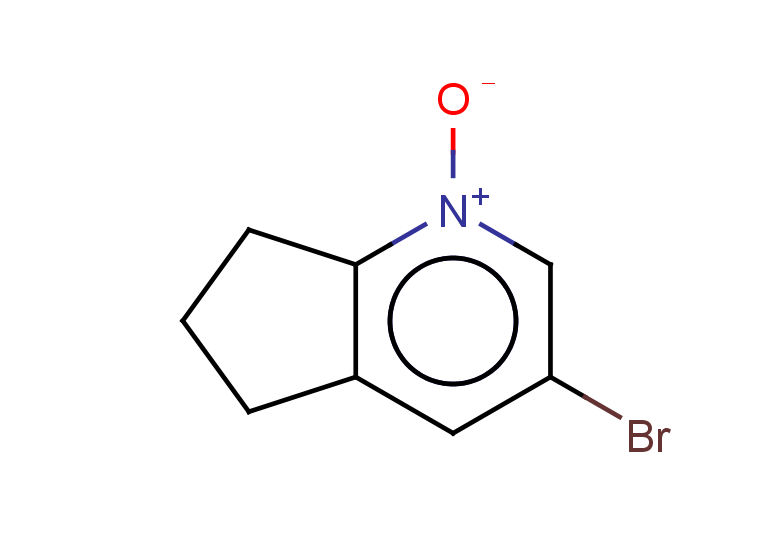3-bromo-5H,6H,7H-cyclopenta[b]pyridin-1-ium-1-olate