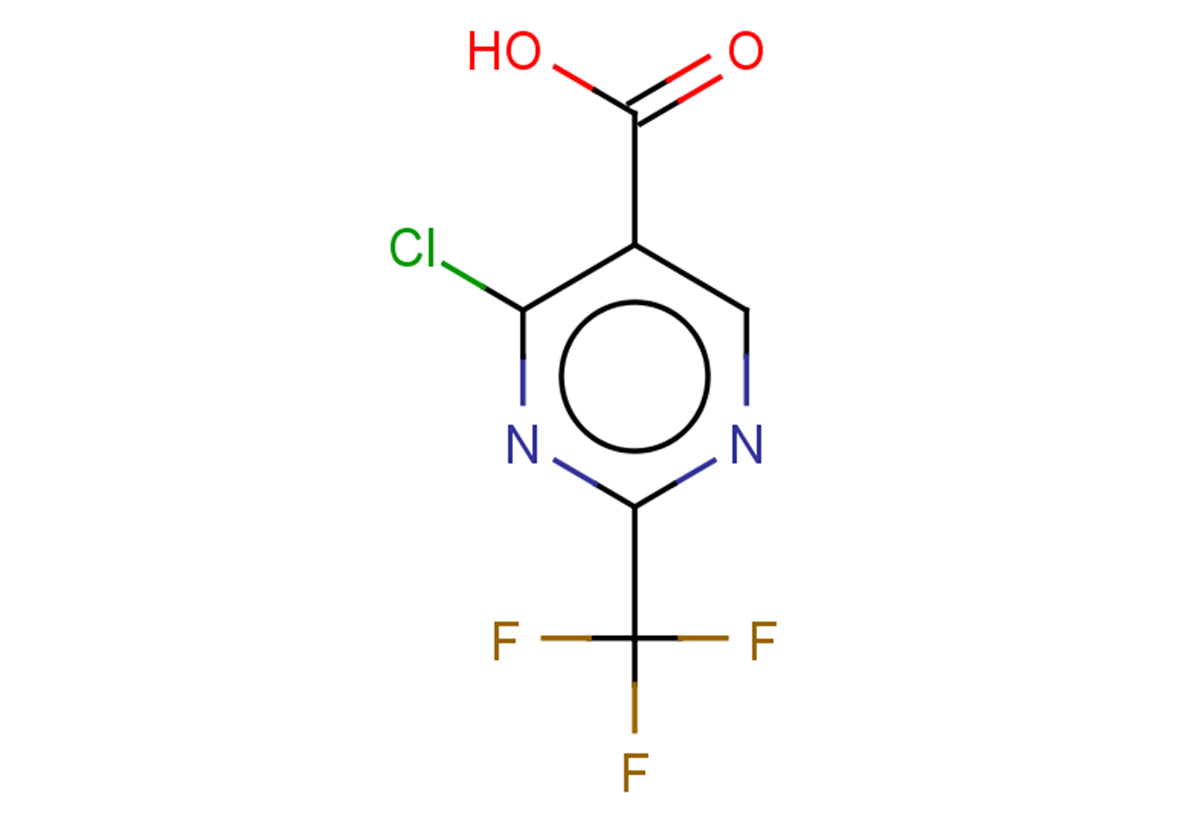 4-chloro-2-(trifluoromethyl)pyrimidine-5-carboxylic acid