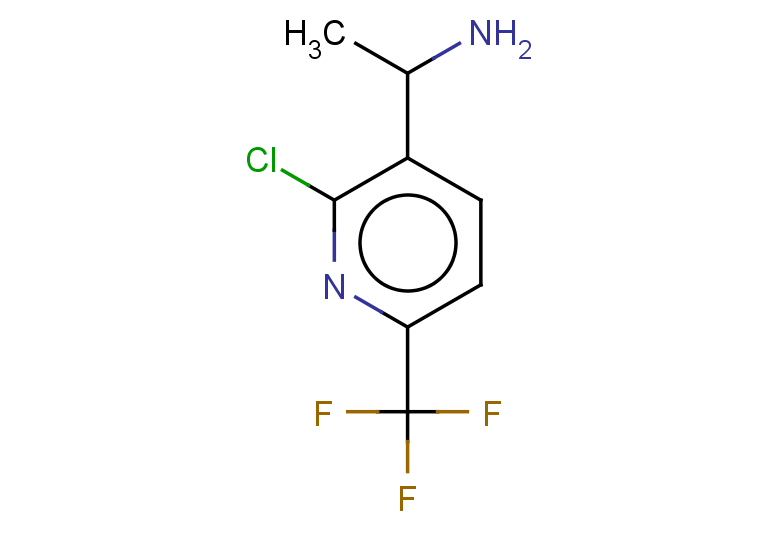 1-[2-chloro-6-(trifluoromethyl)pyridin-3-yl]ethan-1-amine