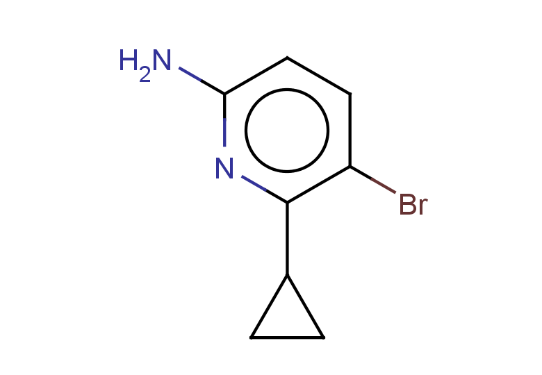 5-bromo-6-cyclopropylpyridin-2-amine