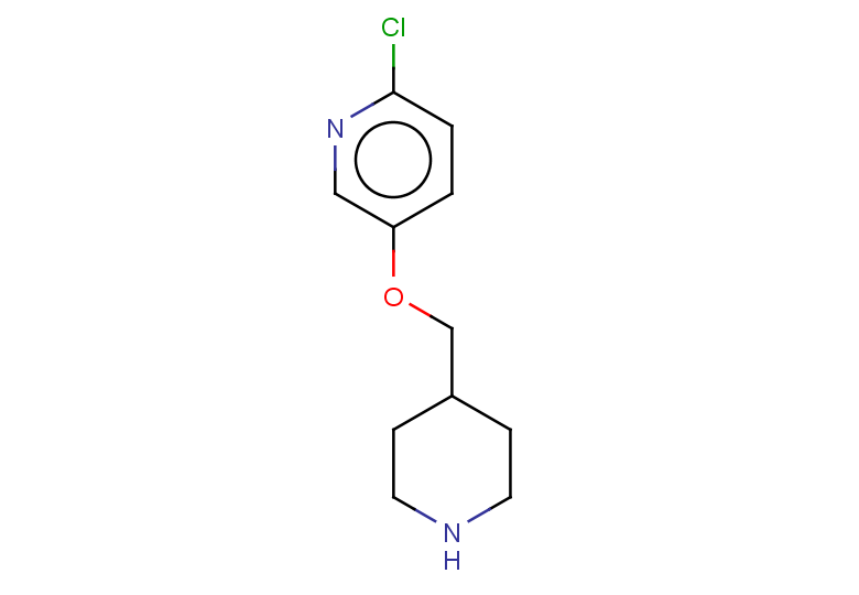 2-chloro-5-(piperidin-4-ylmethoxy)pyridine