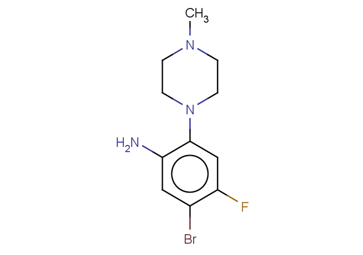 5-bromo-4-fluoro-2-(4-methylpiperazin-1-yl)aniline