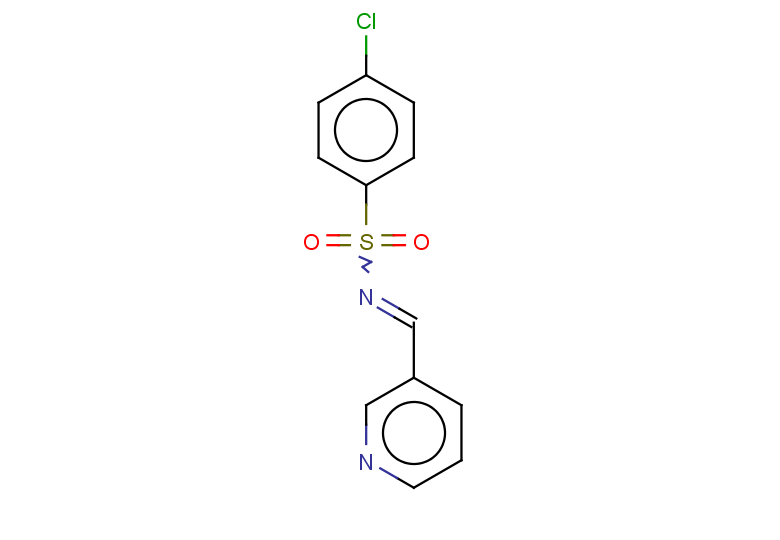4-chloro-N-(pyridin-3-ylmethylidene)benzene-1-sulfonamide