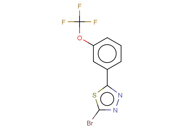2-bromo-5-[3-(trifluoromethoxy)phenyl]-1,3,4-thiadiazole