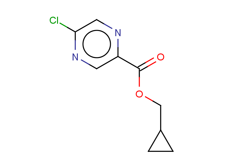 cyclopropylmethyl 5-chloropyrazine-2-carboxylate