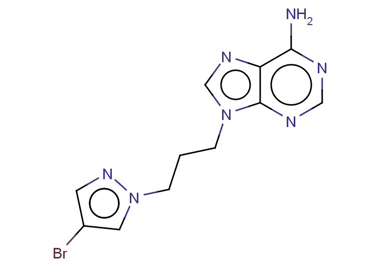 9-[3-(4-bromo-1H-pyrazol-1-yl)propyl]-9H-purin-6-amine
