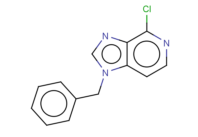 1-benzyl-4-chloro-1H-imidazo[4,5-c]pyridine