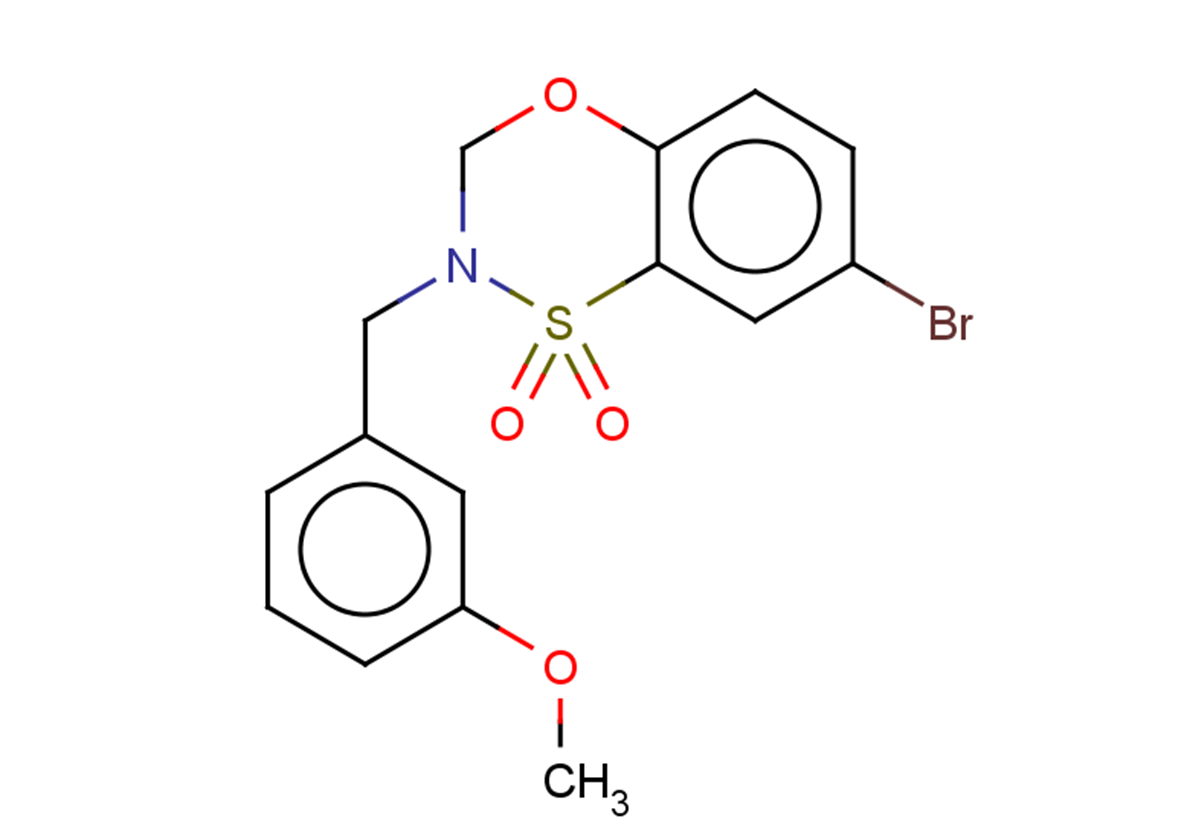 7-bromo-2-[(3-methoxyphenyl)methyl]-2,3-dihydro-4,1lambda6,2-benzoxathiazine-1,1-dione