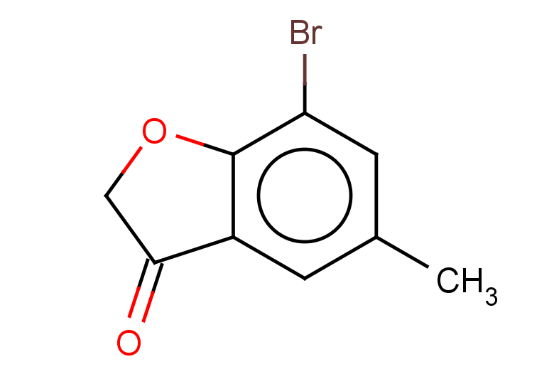 7-bromo-5-methyl-2,3-dihydro-1-benzofuran-3-one