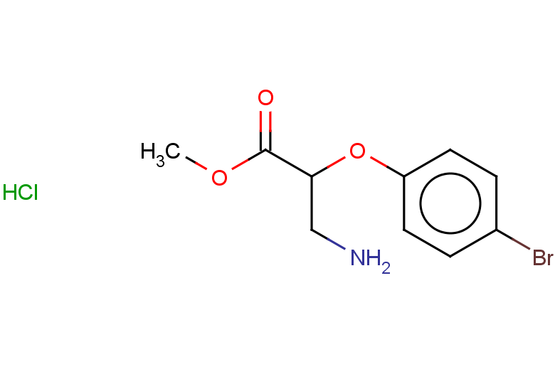 methyl 3-amino-2-(4-bromophenoxy)propanoate hydrochloride