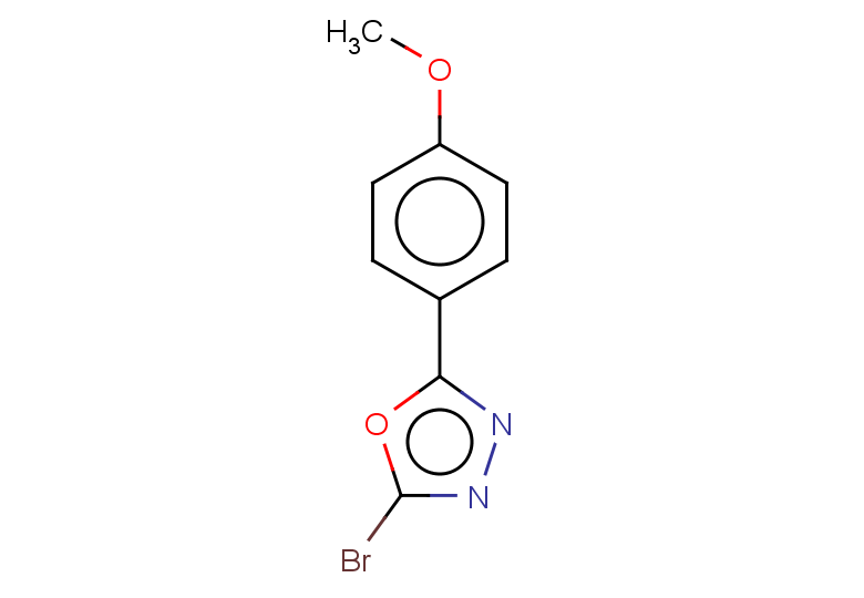 2-bromo-5-(4-methoxyphenyl)-1,3,4-oxadiazole