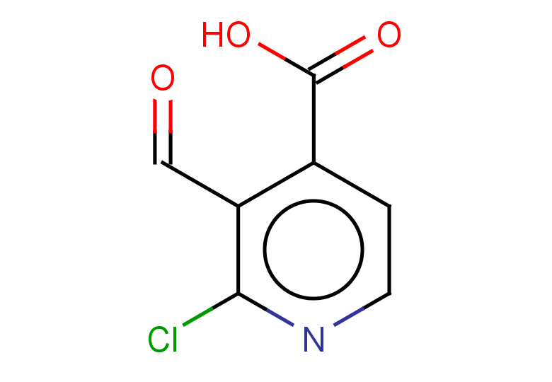 2-chloro-3-formylpyridine-4-carboxylic acid