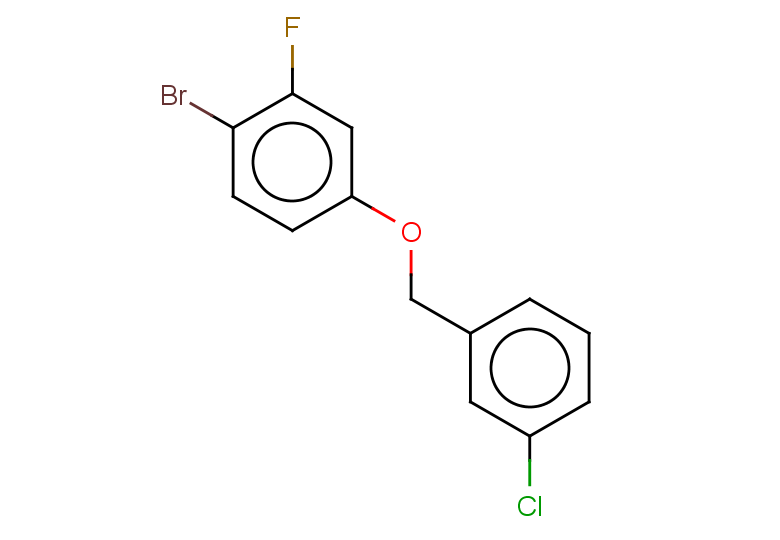 1-bromo-4-[(3-chlorophenyl)methoxy]-2-fluorobenzene
