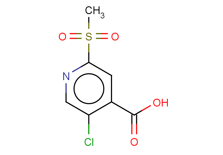 5-chloro-2-methanesulfonylpyridine-4-carboxylic acid
