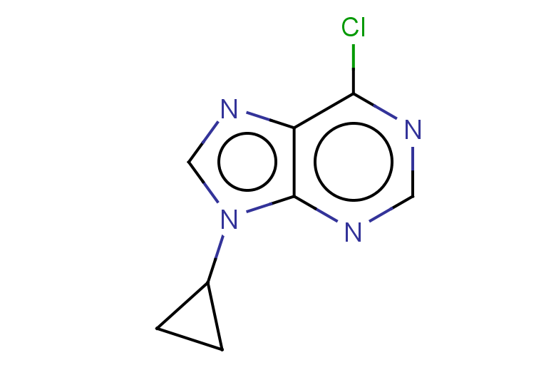6-chloro-9-cyclopropyl-9H-purine