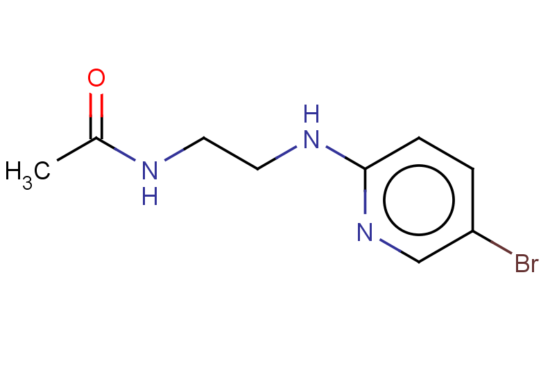 N-{2-[(5-bromopyridin-2-yl)amino]ethyl}acetamide