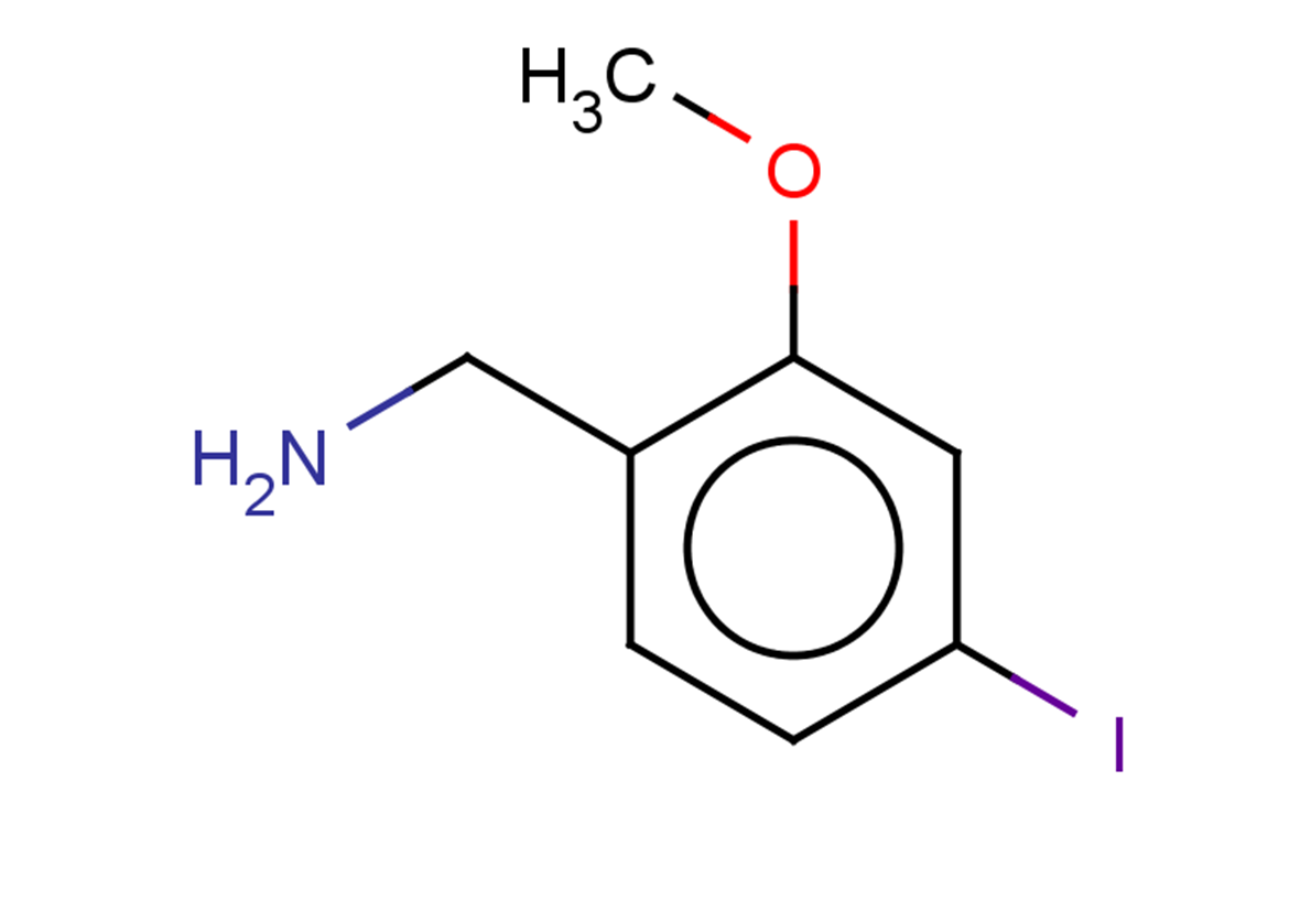 (4-iodo-2-methoxyphenyl)methanamine