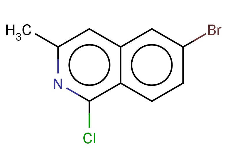 6-bromo-1-chloro-3-methylisoquinoline