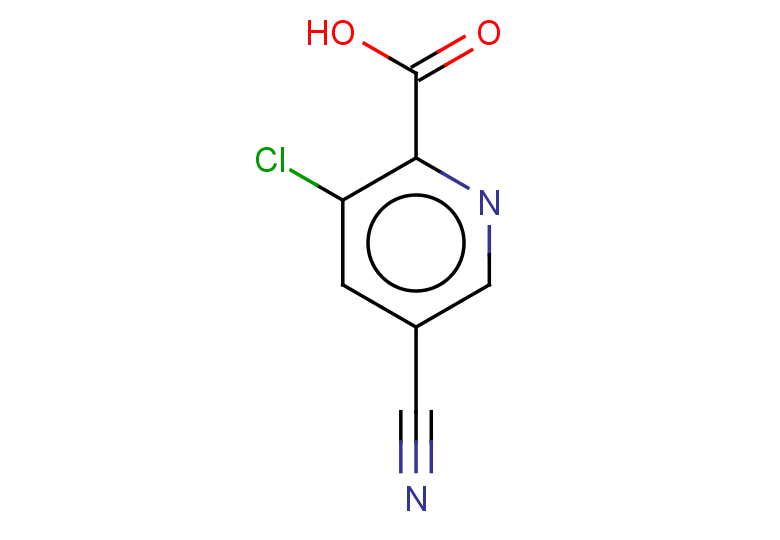 3-chloro-5-cyanopyridine-2-carboxylic acid