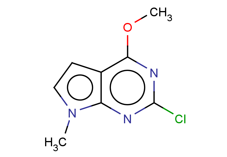 2-chloro-4-methoxy-7-methyl-7H-pyrrolo[2,3-d]pyrimidine