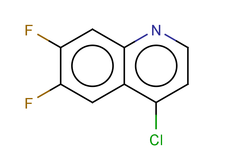 4-chloro-6,7-difluoroquinoline