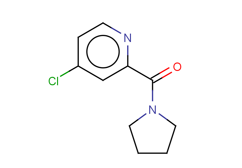 4-chloro-2-(pyrrolidine-1-carbonyl)pyridine
