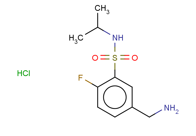 5-(aminomethyl)-2-fluoro-N-(propan-2-yl)benzene-1-sulfonamide hydrochloride