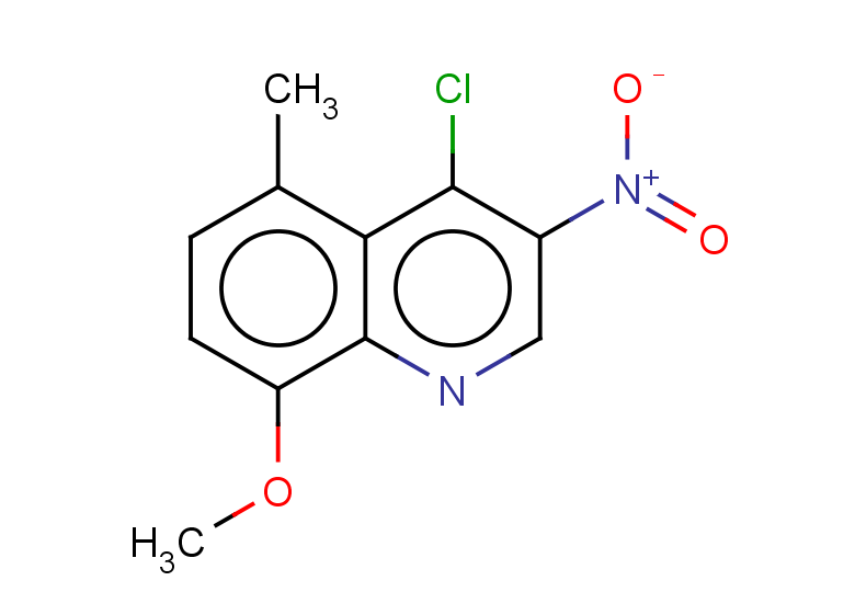 4-chloro-8-methoxy-5-methyl-3-nitroquinoline