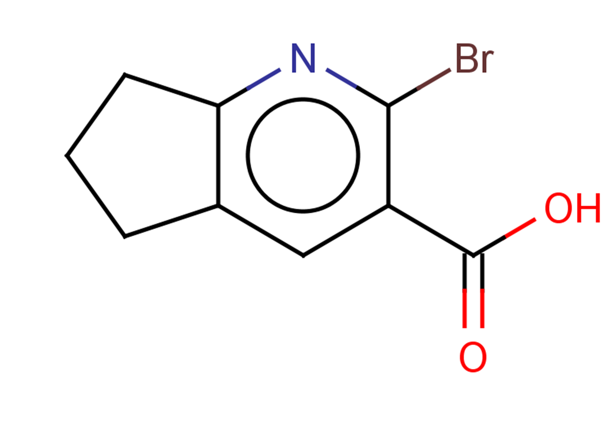 2-bromo-6,7-dihydro-5H-cyclopenta[b]pyridine-3-carboxylic acid