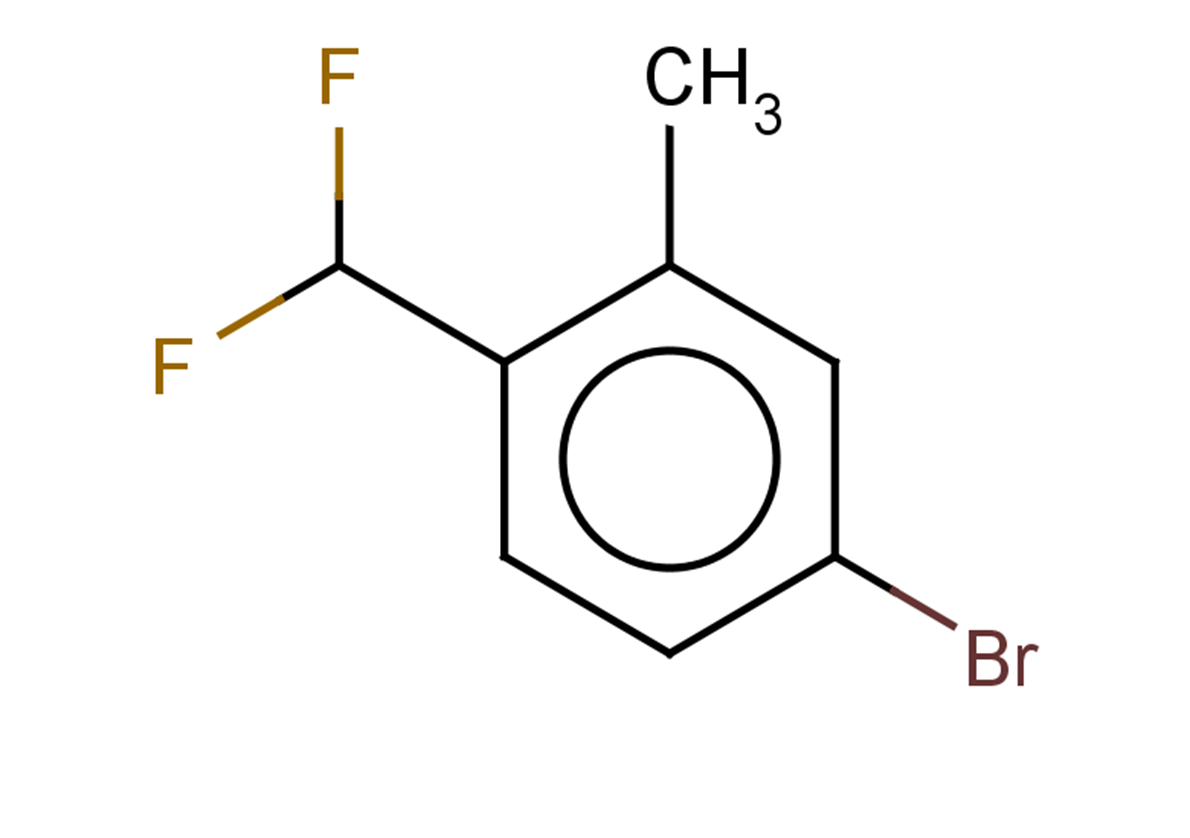 4-bromo-1-(difluoromethyl)-2-methylbenzene