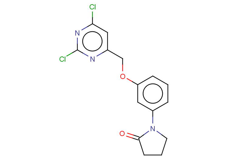 1-{3-[(2,6-dichloropyrimidin-4-yl)methoxy]phenyl}pyrrolidin-2-one