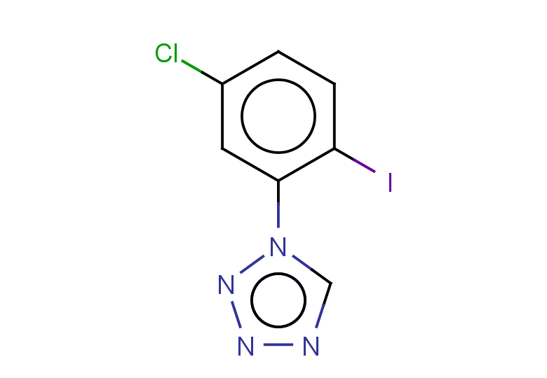 1-(5-chloro-2-iodophenyl)-1H-1,2,3,4-tetrazole