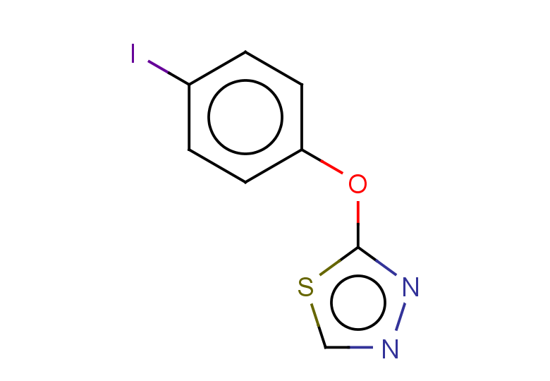2-(4-iodophenoxy)-1,3,4-thiadiazole