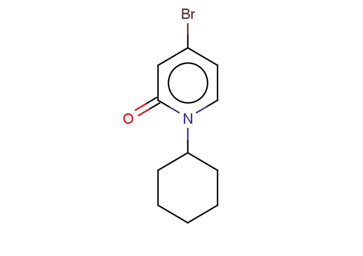 4-bromo-1-cyclohexyl-1,2-dihydropyridin-2-one