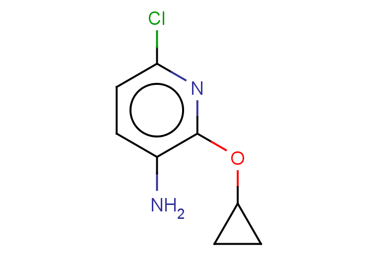 6-chloro-2-cyclopropoxypyridin-3-amine